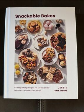 Snackable Bakes Cookbook - White Cover
